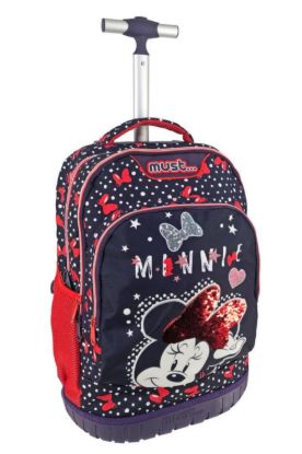 Εικόνα της Σχολική Τσάντα Τρόλεϊ Δημοτικού Disney Minnie Mouse Cute