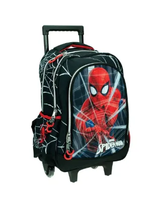 Εικόνα της τσάντα δημοτικού trolley spiderman black city