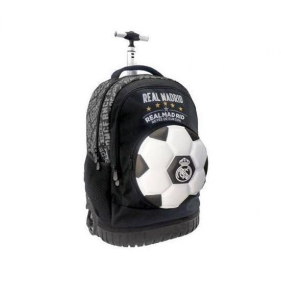 Εικόνα της ΤΣΑΝΤΑ TROLLEY 31X20X47 3ΘΗΚΕΣ REAL MADRID