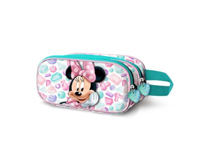 Εικόνα της Disney Minnie Diamonds 3d Double Pencil Case