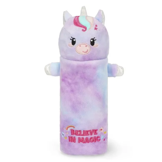 Εικόνα της Unicorn "Believe in Magic" Soft Plush Pencil Case - Super Soft!