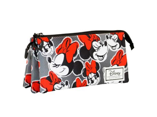 Εικόνα της Disney Minnie Mouse Lashes Pencil Case Triple