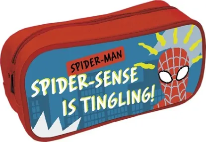 Εικόνα της Marvel Spider-Man Sketch Κασετίνα Βαρελάκι Μπλε Κόκκινη