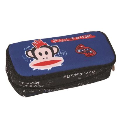 Εικόνα της Κασετίνα Βαρελάκι Διπλό Paul Frank Rock