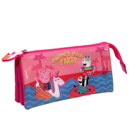 Εικόνα της Peppa Pig Pool Party Pencil Case Triple