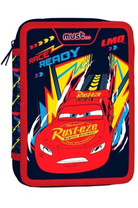 Εικόνα της Σχολική Κασετίνα Διπλή Γεμάτη Disney Cars Race Ready