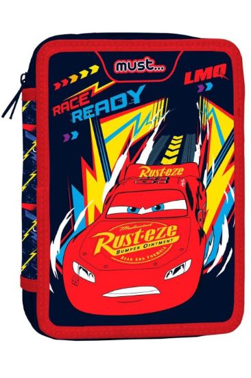 Εικόνα της Σχολική Κασετίνα Διπλή Γεμάτη Disney Cars Race Ready