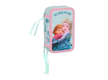 Εικόνα της Disney Frozen 2 One Heart Triple Pencil Case 36 Pieces