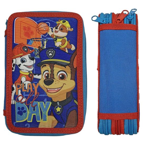 Εικόνα της ΚΑΣΕΤΙΝΑ ΓΕΜΑΤΗ ΤΡΙΠΛΗ PAW PATROL 19,5x12,5x7cm