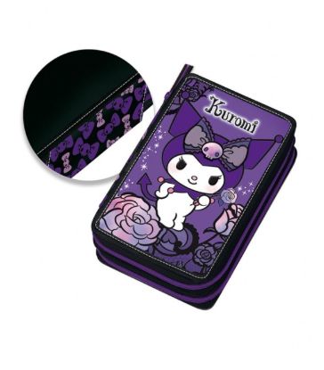 Εικόνα της ΚΑΣΕΤΙΝΑ ΔΙΠΛΗ ΓΕΜΑΤΗ GRAFFITI KUROMI - PURPLE