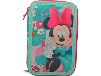 Εικόνα της Minnie Mouse 3-compartment Filled Pencil Case