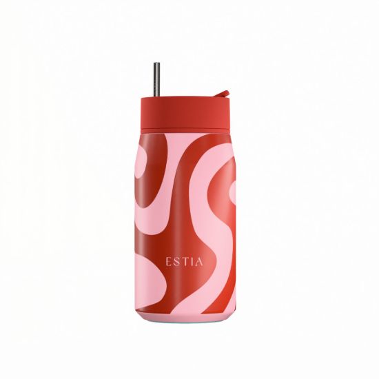 Εικόνα της ΘΕΡΜΟΣ LENS SAVE THE AEGEAN 360ml CORAL WAVES