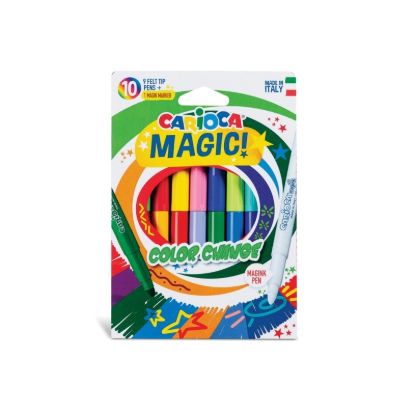 Εικόνα της ΜΑΡΚΑΔΟΡΟΙ CARIOCA COLOR CHANGE MAGIC 9+1