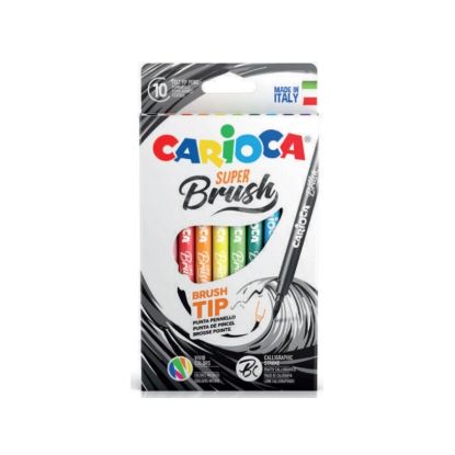 Εικόνα της ΜΑΡΚΑΔΟΡΟΙ CARIOCA SUPER BRUSH /10