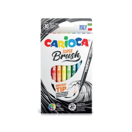 Εικόνα της ΜΑΡΚΑΔΟΡΟΙ CARIOCA SUPER BRUSH /10