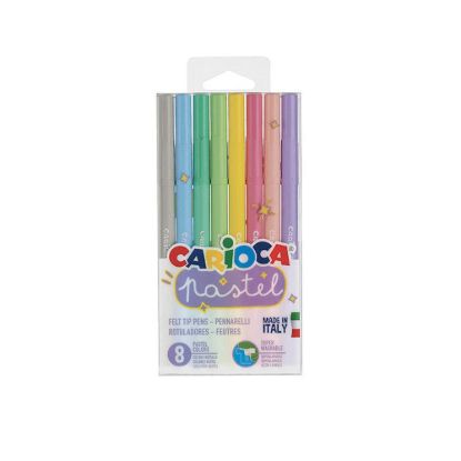 Εικόνα της ΜΑΡΚΑΔΟΡΟΙ CARIOCA PASTEL FINE TIP /8