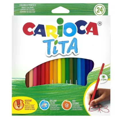 Εικόνα της ΞΥΛΟΜΠΟΓΙΕΣ CARIOCA TITA 24τεμ