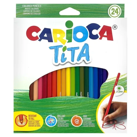 Εικόνα της ΞΥΛΟΜΠΟΓΙΕΣ CARIOCA TITA 24τεμ