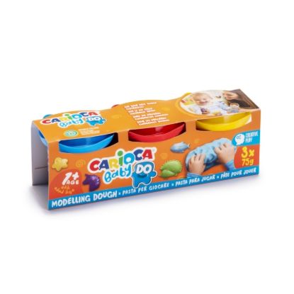 Εικόνα της ΠΛΑΣΤΟΖΥΜΑΡΑΚΙΑ CARIOCA BABY 43179 1+ ΣΕΤ 3τεμ