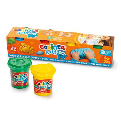 Εικόνα της ΠΛΑΣΤΟΖΥΜΑΡΑΚΙΑ CARIOCA BABY 43187 1+ ΣΕΤ4τεμΧ150g