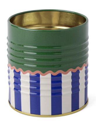 Εικόνα της Στρογγυλη Μεταλλικη Μολυβοθηκη Designworks Ink A Dopo Storage Tin Solid Striped